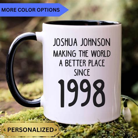 Personalized 26th Birthday Gift, 26th Birthday Mug, 26 Year Old ...