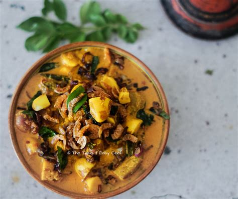 Jackfruit Seeds Curry | The Take It Easy Chef