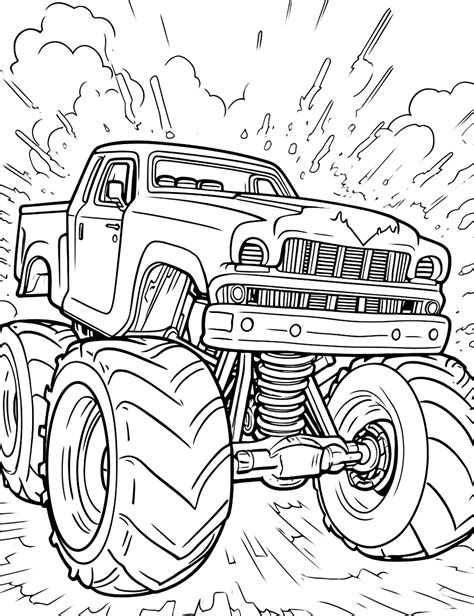 Truck Coloring Pages To Print