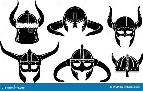 Viking Helmet, Crossed Viking Axes And In A Wreath Of Scandinavian ...