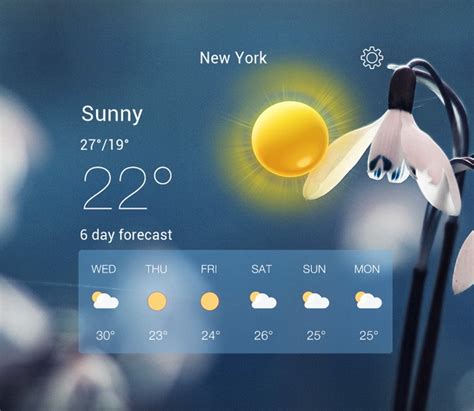 Clear Weather Widget_XWidget Download WebSite. Live Wallpaper,Widget ...