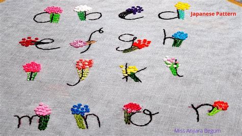 Alphabet Embroidery patterns,Alphabet Embroidery design,Secrets of ...