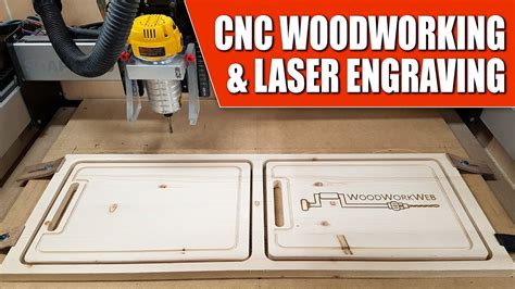 CNC Woodworking & Laser Engraving Machines in the Workshop - CNC LASER