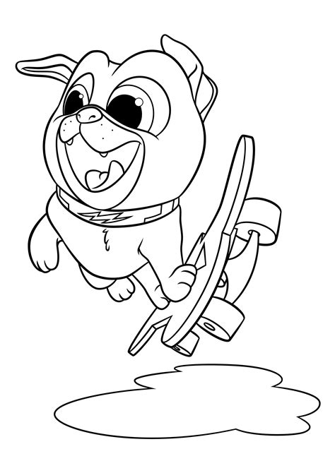 Puppy Dog Pals coloring pages to download and print for free