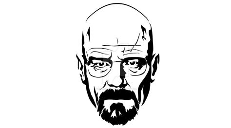 Walter White Stencil by funksoulfather on DeviantArt