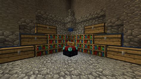 Minecraft Enchanting Table Max Bookshelves - Minecraft