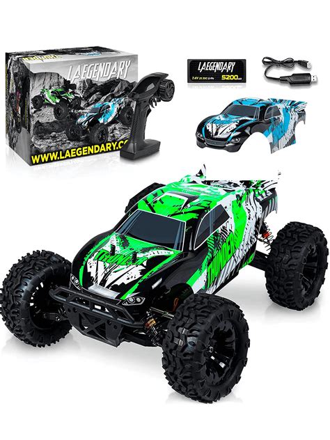 Buy LAEGENDARY Remote Control Car, Hobby Grade RC Car 1:10 Scale ...