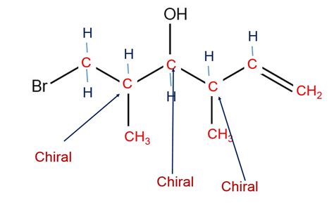 [Solved] How many chiral carbons are in the molecule shown? 1 Chiral ...