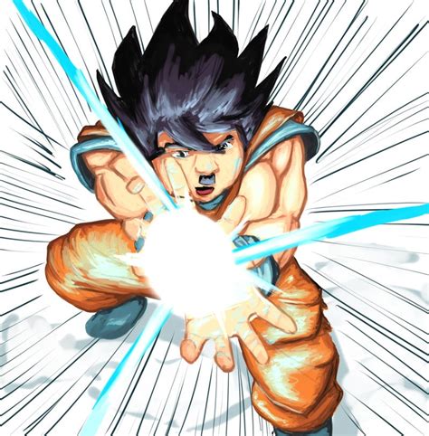 Goku Kamehameha Wallpaper - WallpaperSafari