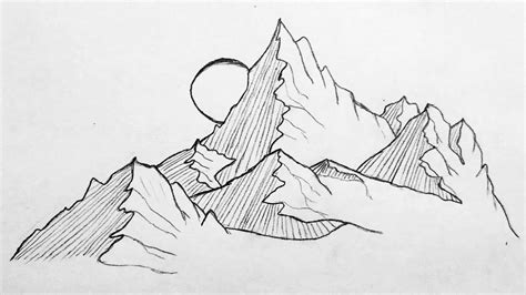 How To Draw Mountains