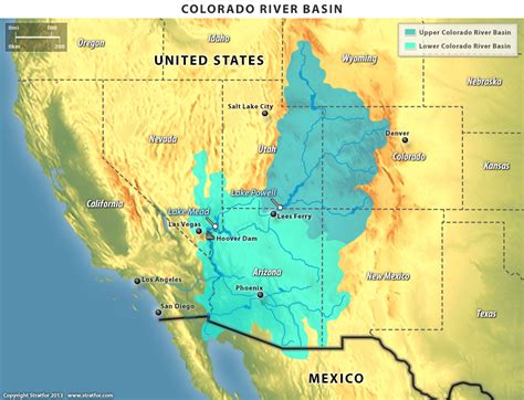 Colorado River Basin - quenching the thirst of 30 million people | AZGS