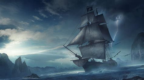 Pirate Ship Wallpapers - Top Free Pirate Ship Backgrounds - WallpaperAccess