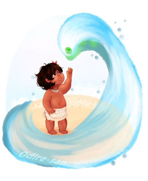 Baby Moana Drawing | Free download on ClipArtMag