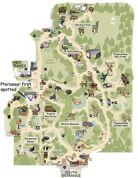 zoo map | This is the woodland park zoo's map (www.zoo.org) … | Flickr