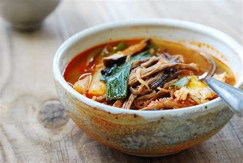 Yukgaejang (Spicy Beef Soup with Vegetables) - Korean Bapsang