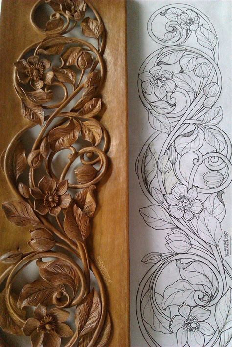 Wood Carving Patterns Free Flowers Can Be A Popular Choice When It ...