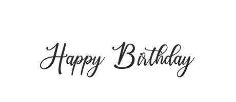 Happy Birthday - Font Family (Typeface) Free Download TTF, OTF ...