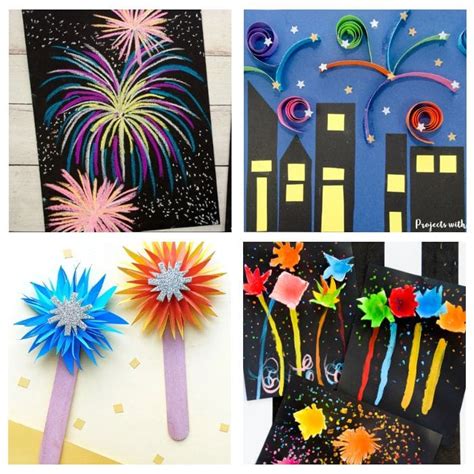 The BEST Firework Crafts for Kids - A Little Pinch of Perfect