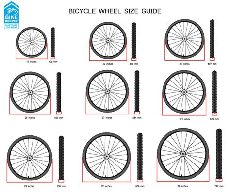 Bike Wheel Size Chart For Height & Age : The Complete Guide