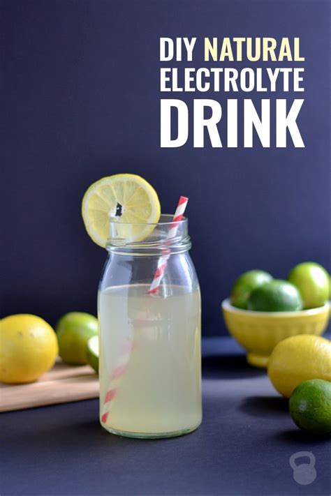 How Electrolyte Drink Recipe - recipe tips