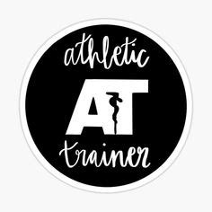 Athletic Training Logo Sticker by MLZart | Athletic trainer, Athletic ...