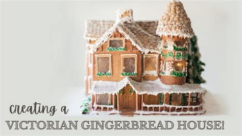 EPIC Gingerbread House 2020 | Creating a Victorian Gingerbread Mansion ...