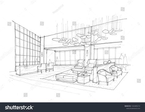 2,049 Hotel Lobby Drawing Images, Stock Photos & Vectors | Shutterstock