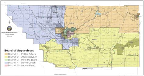 Supervisorial District Map | Kern County, CA