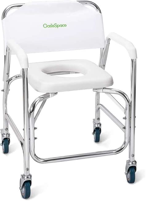 Amazon.com: shower chair with wheels