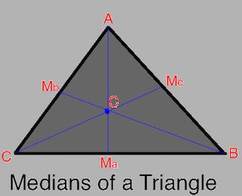 Median of a Triangle | Definition, Theorem & Formula - Lesson | Study.com