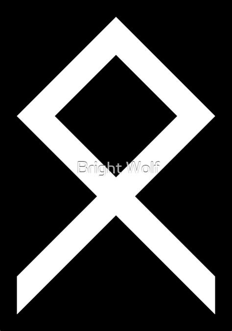 "OTHALA Rune " Art Prints by FireWolfNath | Redbubble