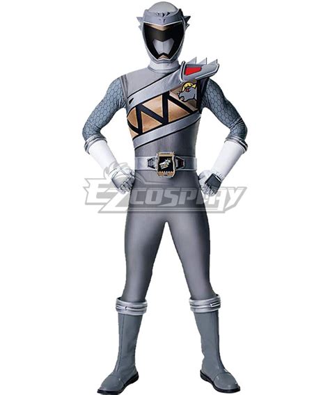 Power Rangers Dino Charge Dino Charge Graphite Ranger Cosplay Costume