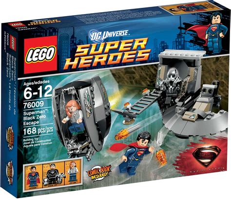 Superman: Black Zero Escape LEGO Set | DC Comics Super Heroes ...