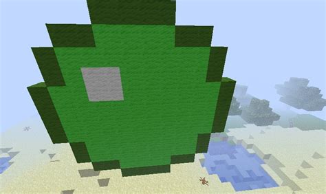 Pixel Art slimeball Minecraft Project