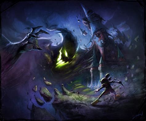 Epic Mickey Concept Art by Jordan Lamarre-Wan | Concept Art World