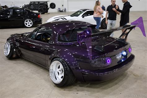 All-Purple First Gen Mazda Miata - BenLevy.com