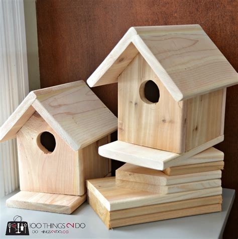 Free Easy DIY Wood Birdhouse Plans