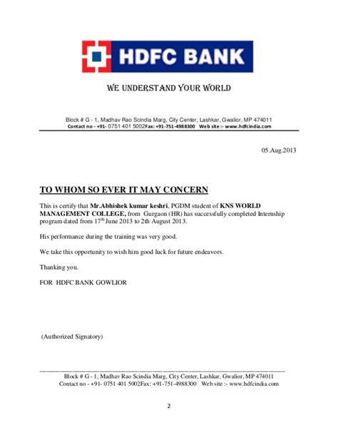 HDFC BANK PROJECT REPORT