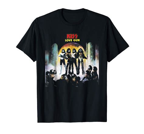 Kiss 1977 Love Gun T Shirt | Seknovelty