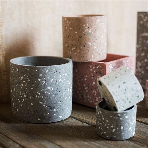 Cement Planter in Various Shape Colors and Sizes | Cement planters ...