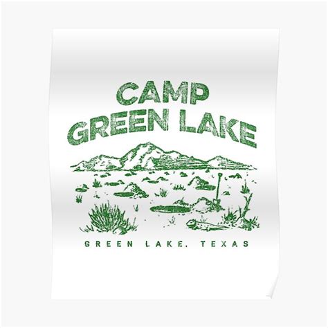 "Camp Green Lake - Holes" Poster for Sale by huckblade | Redbubble