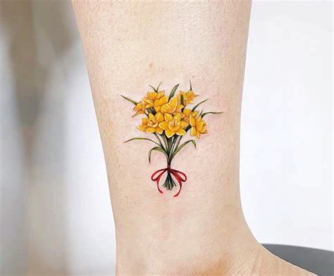 37 Aamazing Daffodil Tattoo Ideas