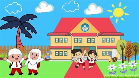 Background Animasi Bergerak - Tema Sekolah 6 | Background animasi ...