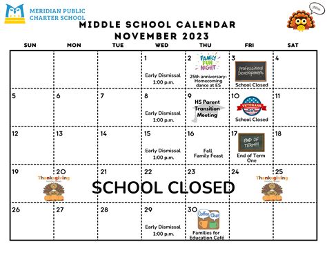 Calendar — Meridian Public Charter School