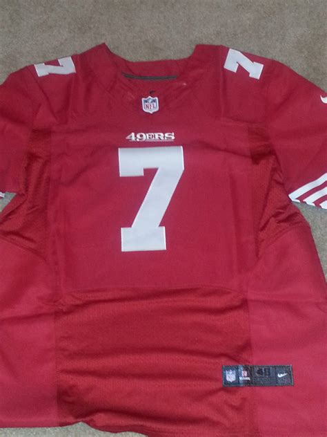 Colin Kaepernick Jersey Nike Sz. 48 (XL) Home Red 49ers NFL NWT