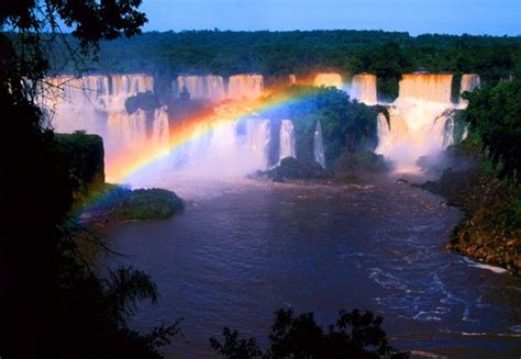 Iguazu Falls Rainbow | Iguazu falls, Beautiful waterfalls, Scenic photos