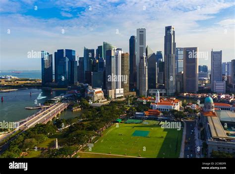 Singapore city skyline Stock Photo - Alamy