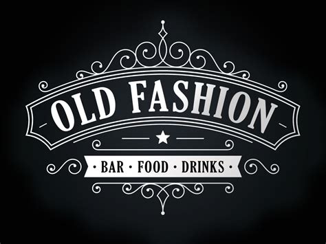 Bar "Old Fashion" logo