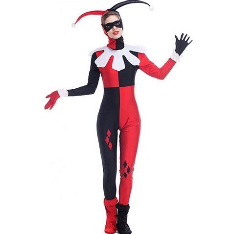 Classic Harley Quinn Jester Costume – Costume Rebel