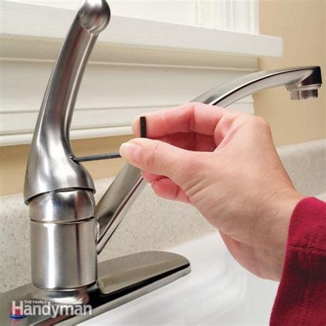 How to Repair a Single-Handle Kitchen Faucet